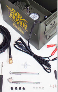 Air Armor m240 Portable 12-Volt Tactical Air Compressor Kit